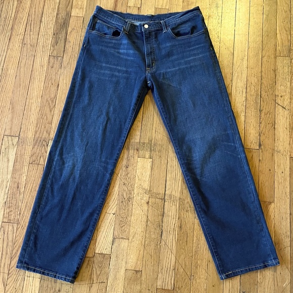 Frye Other - ✦ FRYE ✦ Men’s Relaxed Fit / Mid Rise /Straight Leg / Dark Denim Jeans ✦ Size 36